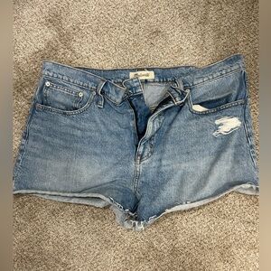 Madewell Relaxed Denim Shorts